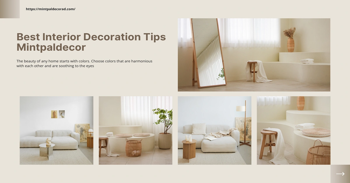 interior decoration tips mintpaldecor