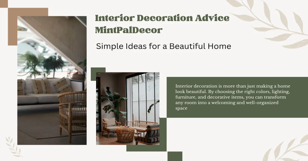 interior decoration advice mintpaldecor