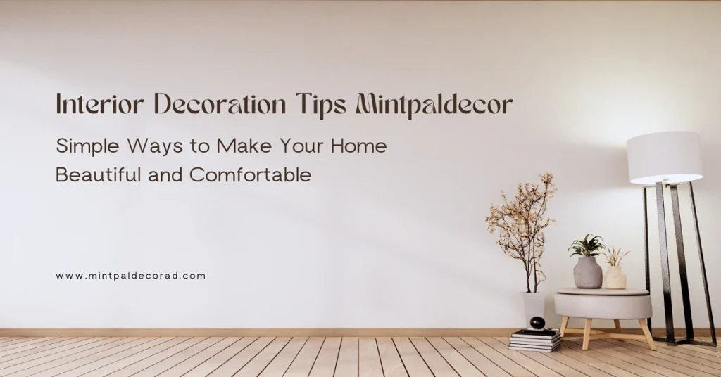 interior decoration tips mintpaldecor